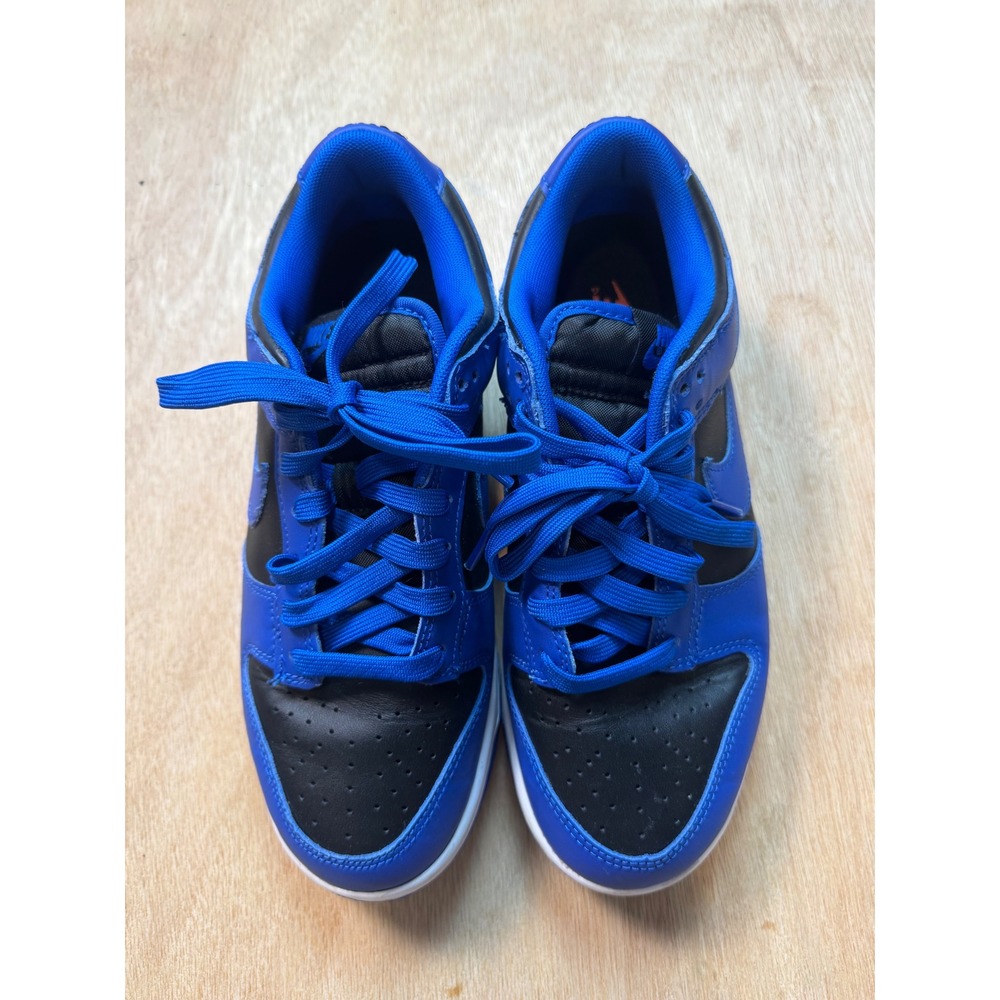 Nike Dunk Low Hyper Cobalt Black Blue Sneakers DD1391-001 Mens 7.5 Womens 9